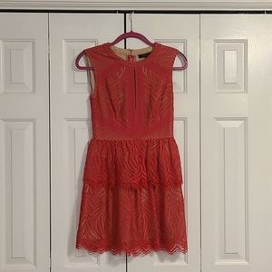 BCBG Little Red Dress! Size 2!